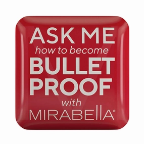 Bulletproof Button Pin