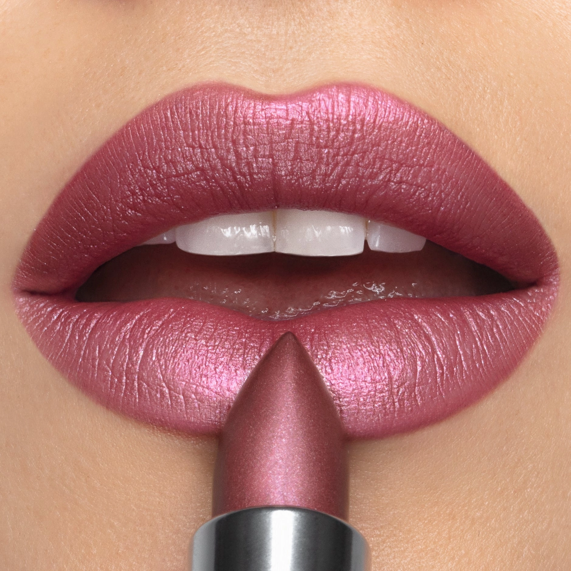 Divine Cr??me | A Dusty Blush Mauve With Lilac Shimmer Lipstick